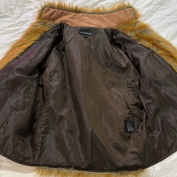 Le Chateau fur (faux) jacket - Picture 2 of 6